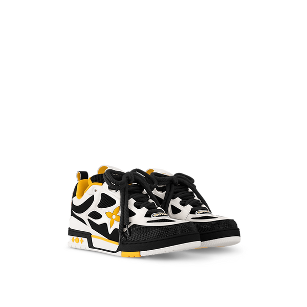 Baskets Louis Vuitton LV Skate Jaune Noir Blanc 57th Street NYC