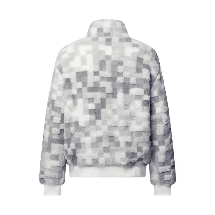 Blouson en polaire de ski Louis Vuitton Damoflage LV