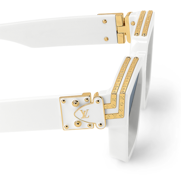 Lunettes de soleil Louis Vuitton 1.1 Millionaires OR BLANC