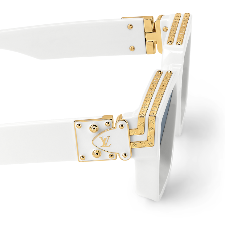 Louis Vuitton 1.1 Millionaires Sunglasses WHITE GOLD