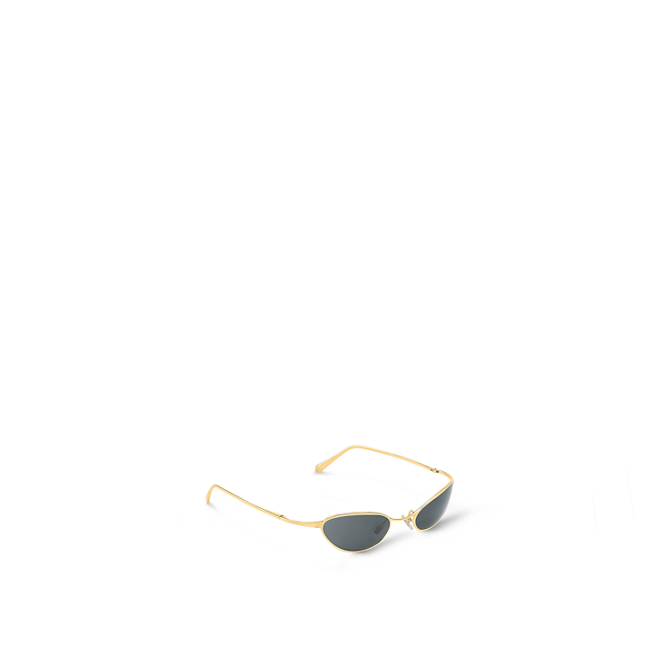 Lunettes de soleil Louis Vuitton LV Wire Or Noir