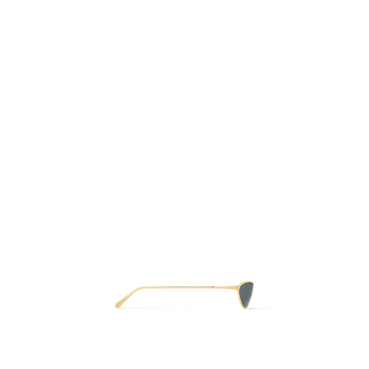 Lunettes de soleil Louis Vuitton LV Wire Or Noir