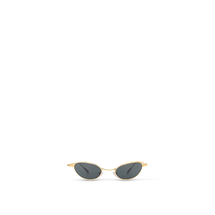 Lunettes de soleil Louis Vuitton LV Wire Or Noir