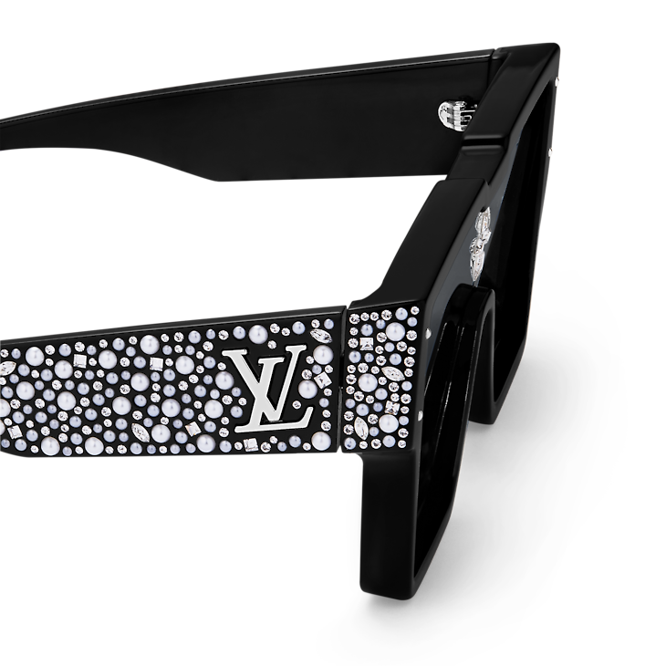 Cyclone-Sonnenbrille mit Perlen und Strass
