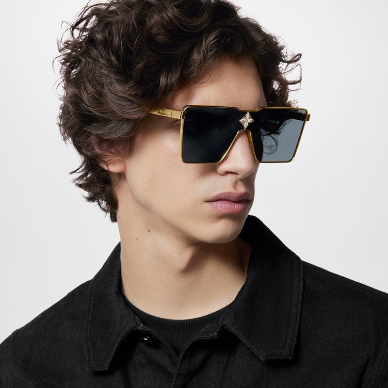 Lunettes de soleil Cyclone Metal Monture en métal doré