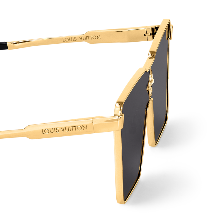 Lunettes de soleil Cyclone Metal Monture en métal doré