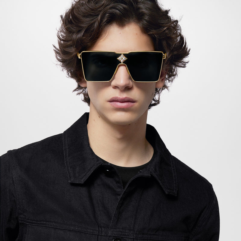 Lunettes de soleil Cyclone Metal Monture en métal doré