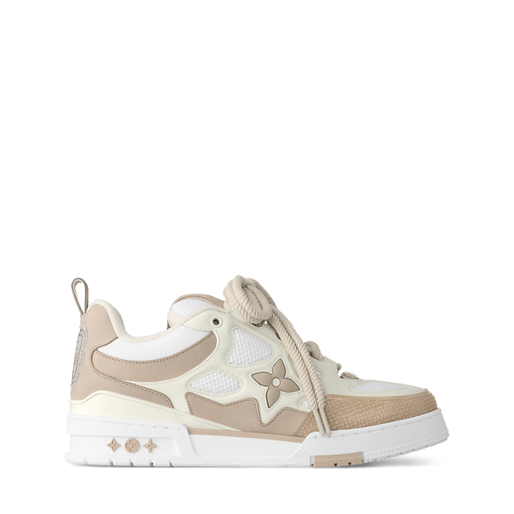 Louis Vuitton LV Skate Sneaker Beige White