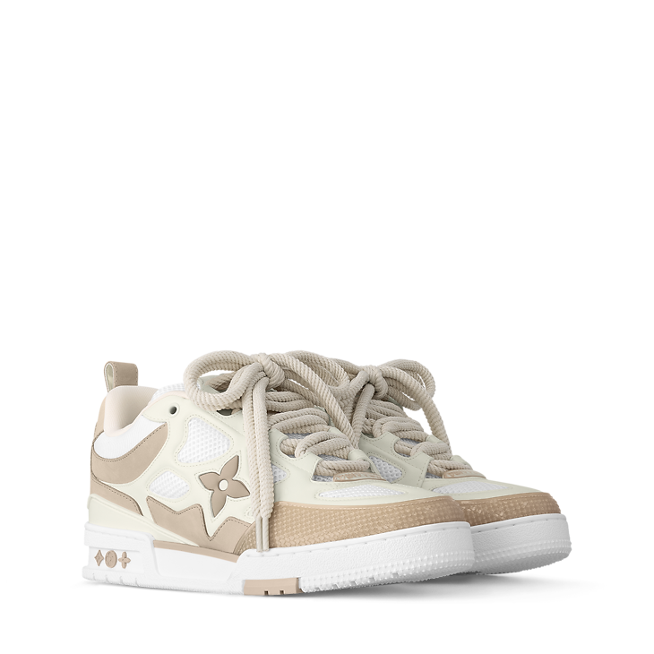 Louis Vuitton LV Skate Sneaker Beige White