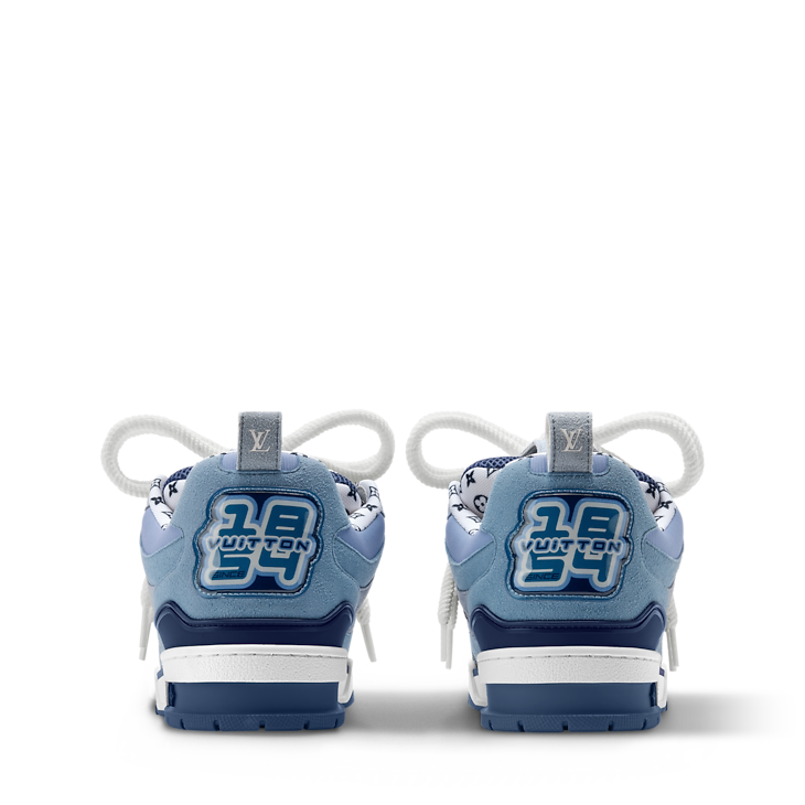 Louis Vuitton LV Skate Monogram Flowers Blue