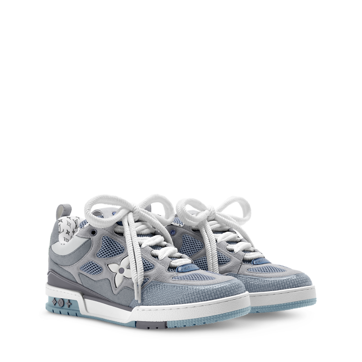 Louis Vuitton LV Skate Monogram Flowers Gray