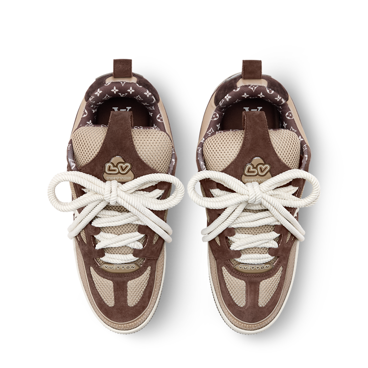 Louis Vuitton LV Skate Monogram Flowers Brown