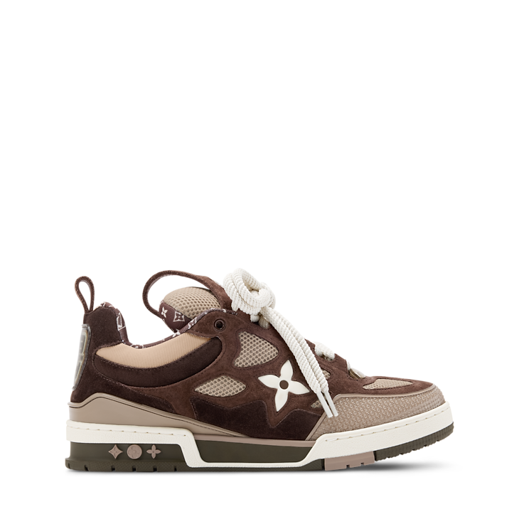 Louis Vuitton LV Skate Monogram Flowers Brown