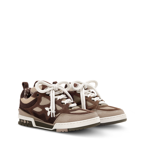 Louis Vuitton LV Skate Monogram Flowers Brown