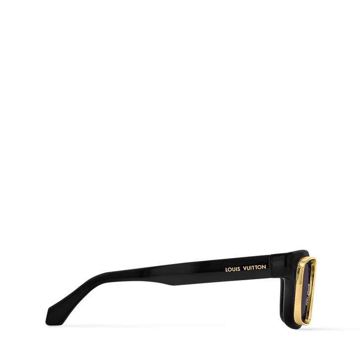Louis Vuitton LV Super Vision Square Sonnenbrille Schwarz (Z2599U) 
