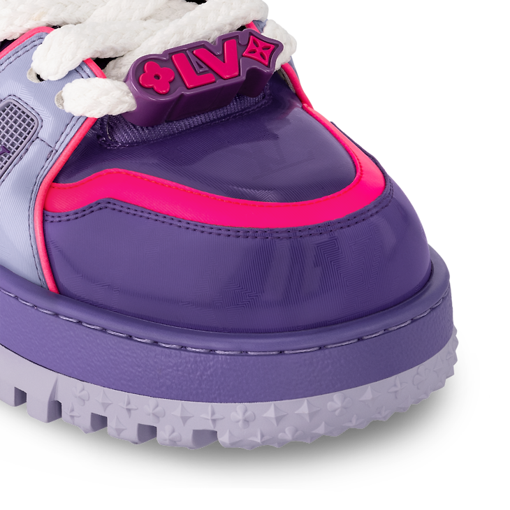 Louis Vuitton LV Trainer Maxi Violet Rose