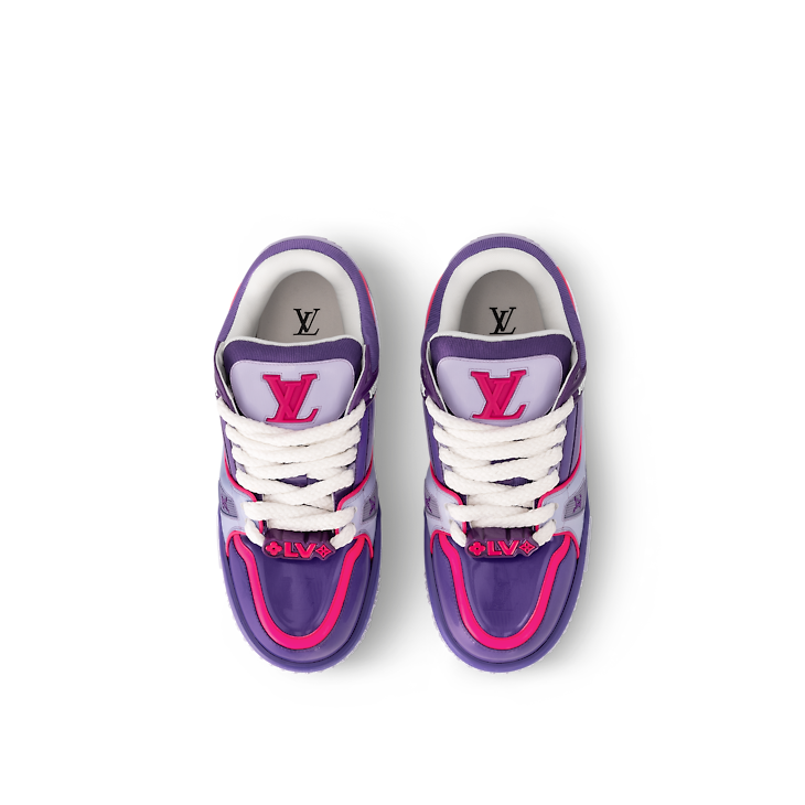 Louis Vuitton LV Trainer Maxi Violet Rose