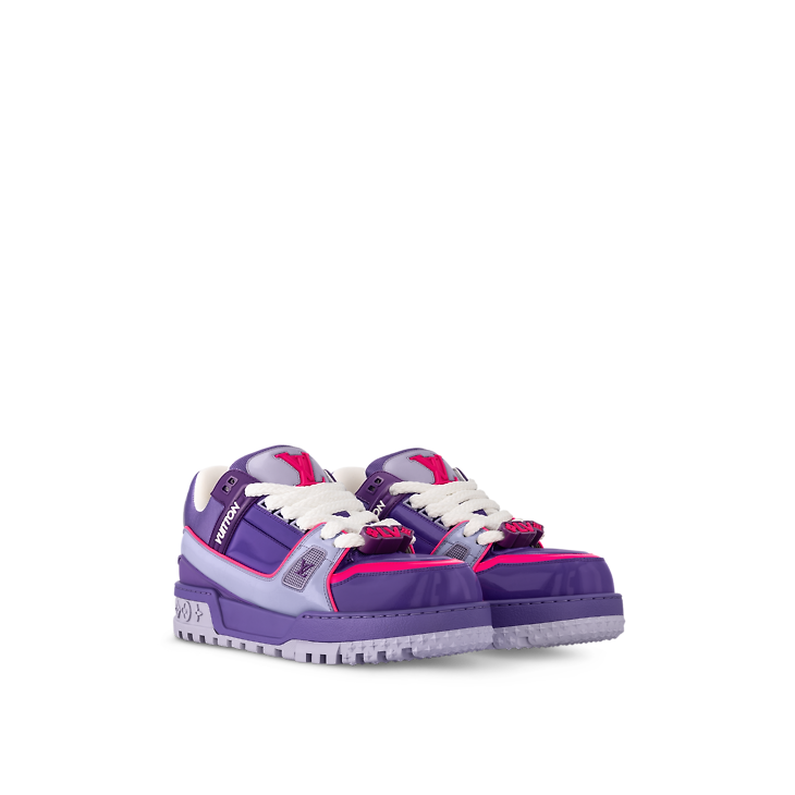 Louis Vuitton LV Trainer Maxi Violet Rose