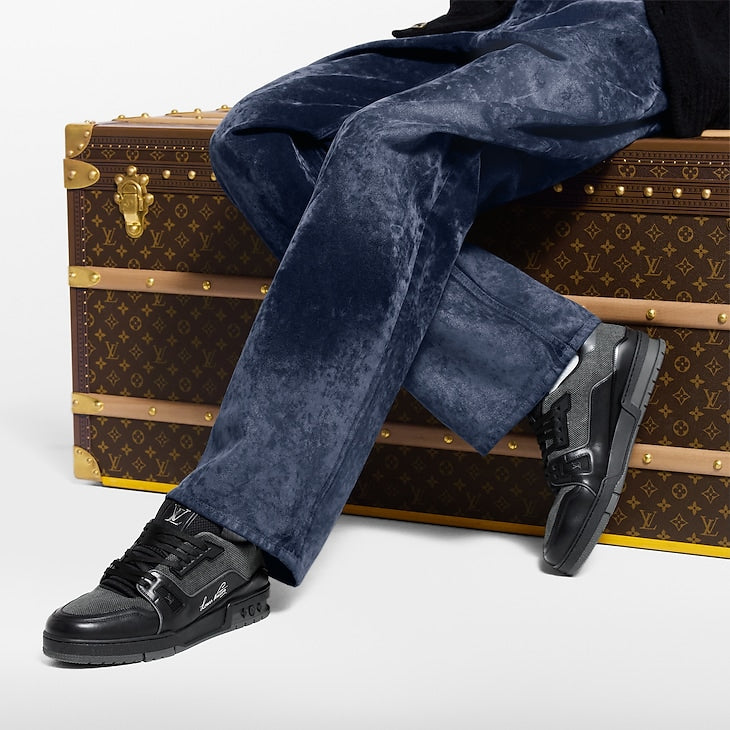 Louis Vuitton LV Trainer Sneaker Black