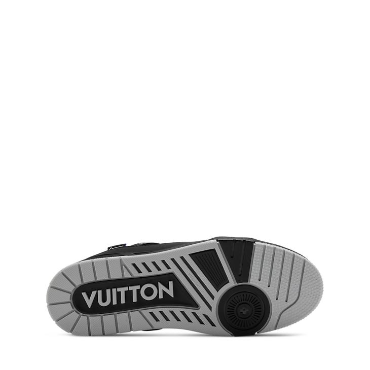 Baskets Louis Vuitton LV Trainer couleur noire