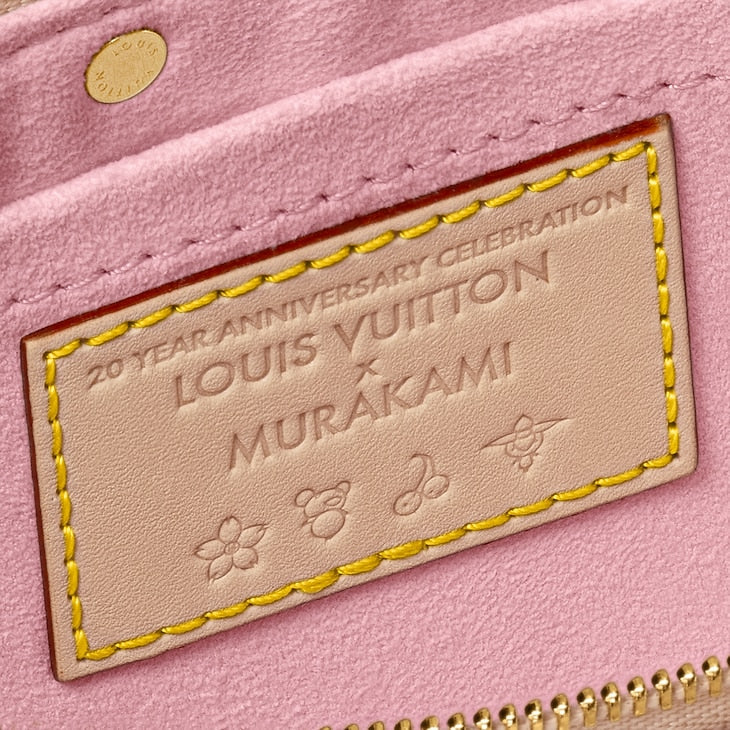 Louis Vuitton x Takashi Murakami Cherry Blossom Pochette Accessoires Sakura Marron