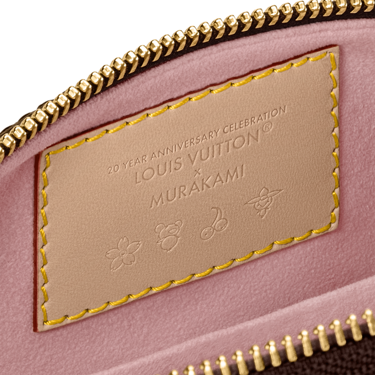 Louis Vuitton x Takashi Murakami Papillon Sakura Marron