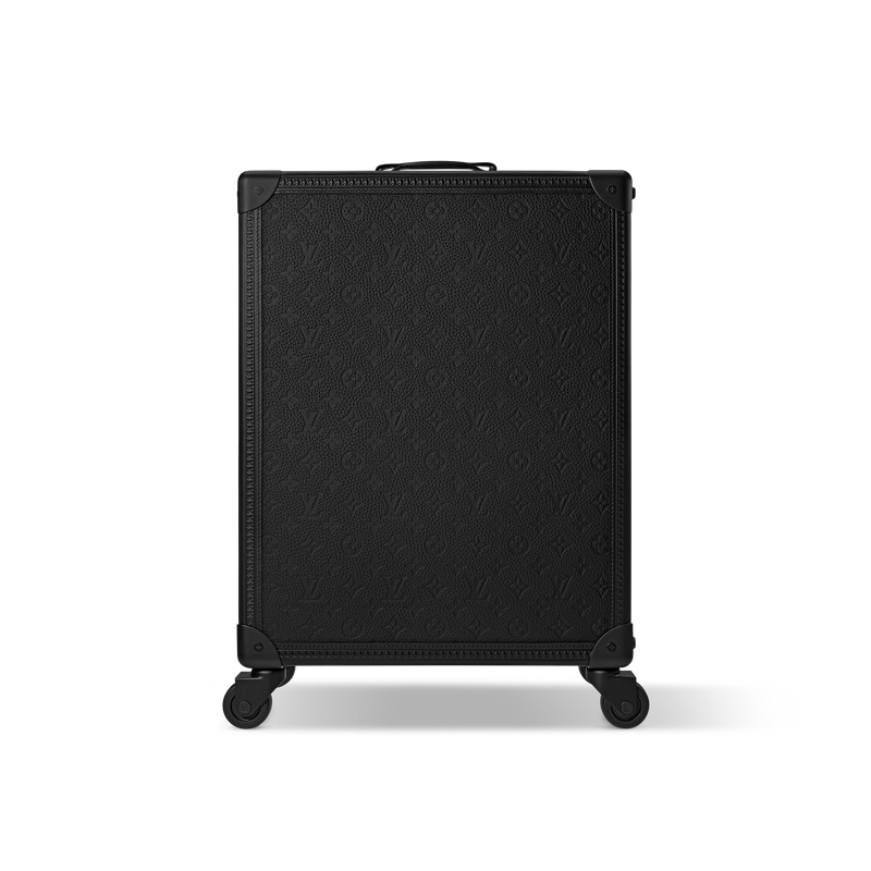 Malle à roulettes Louis Vuitton noire