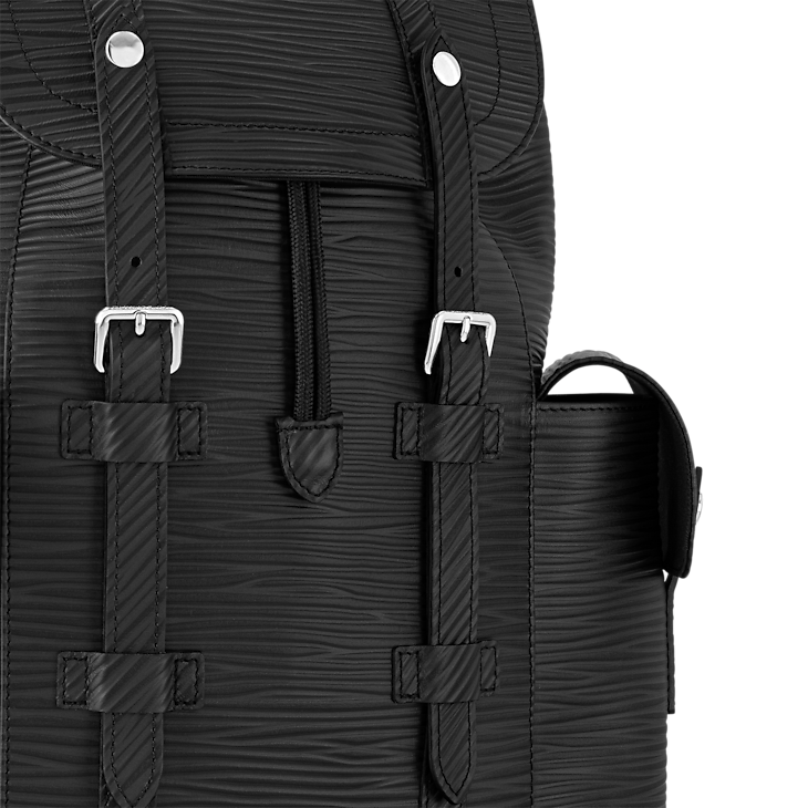 Sac à dos Louis Vuitton Christopher Epi MM Noir