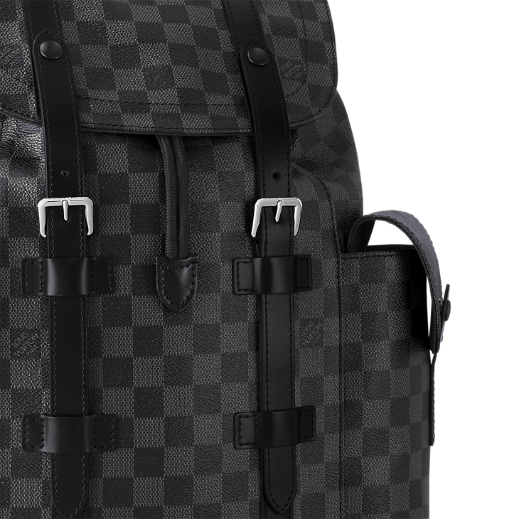 Louis Vuitton Christopher Damier Graphite PM Noir