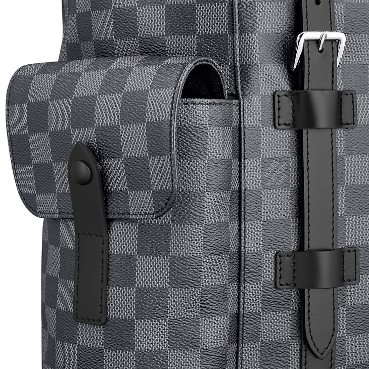 Louis Vuitton Christopher Damier Graphite PM Noir