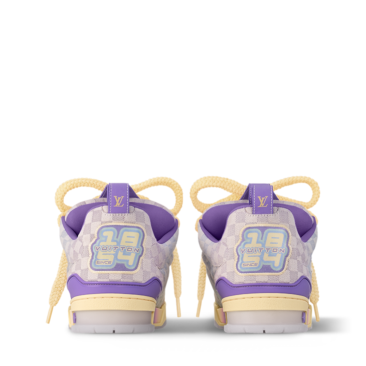 Louis Vuitton LV Skate Denim à damier dégradé violet