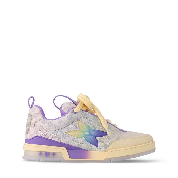 Louis Vuitton LV Skate Denim à damier dégradé violet