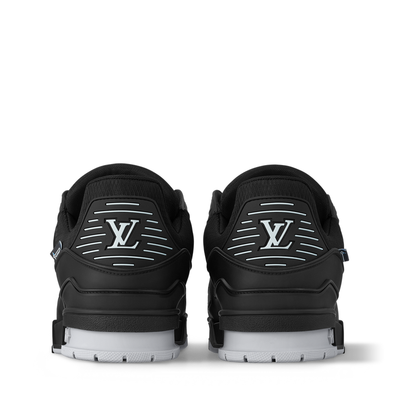 Baskets Louis Vuitton LV Trainer couleur noire