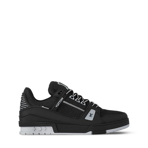 Baskets Louis Vuitton LV Trainer couleur noire
