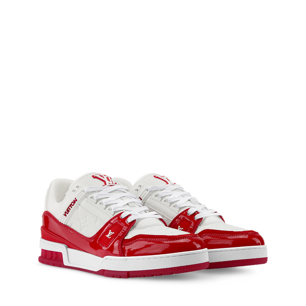 Louis Vuitton LV Trainer Sneaker Red