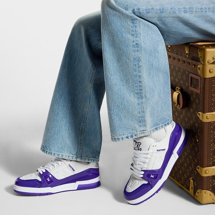 Louis Vuitton LV Trainer Sneaker Purple