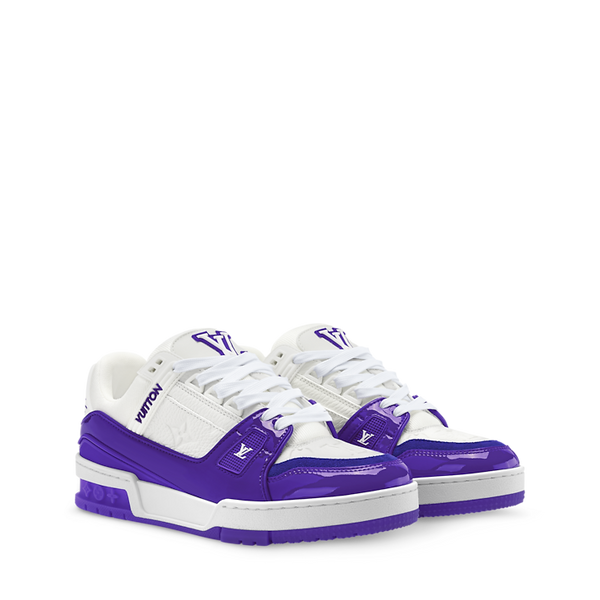 Louis Vuitton LV Trainer Sneaker Purple