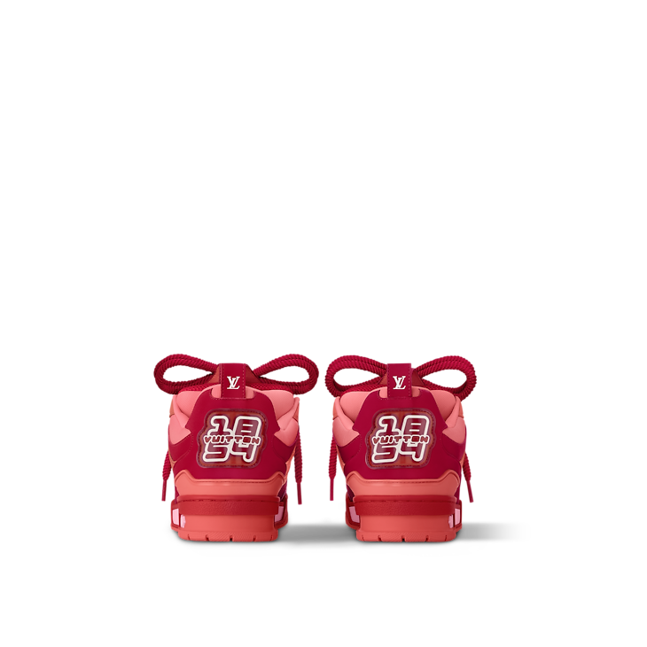 Baskets de skate Louis Vuitton LV Rouge