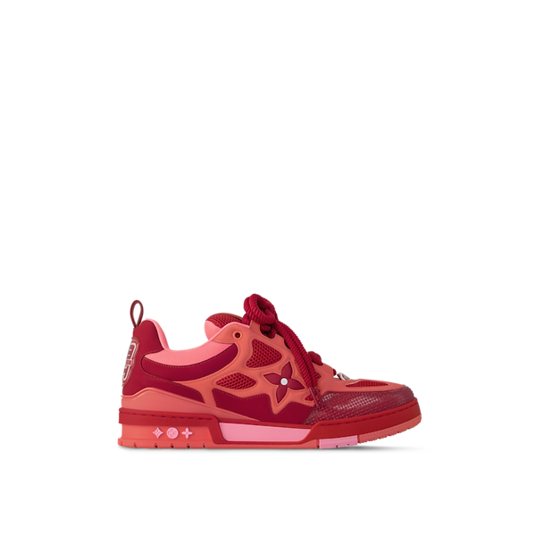Baskets de skate Louis Vuitton LV Rouge