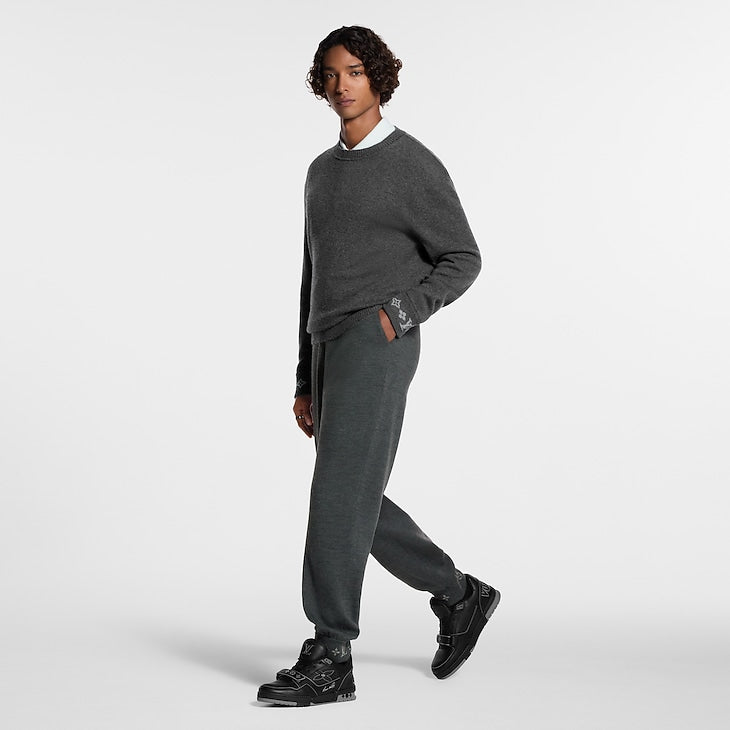 Louis Vuitton LV Trainer Sports Sneaker Black