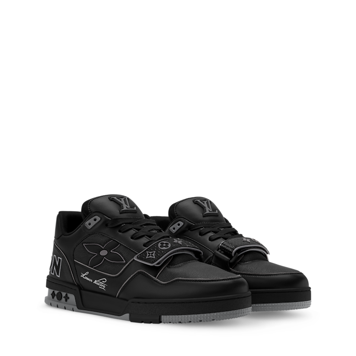 Louis Vuitton LV Trainer Sports Sneaker Black