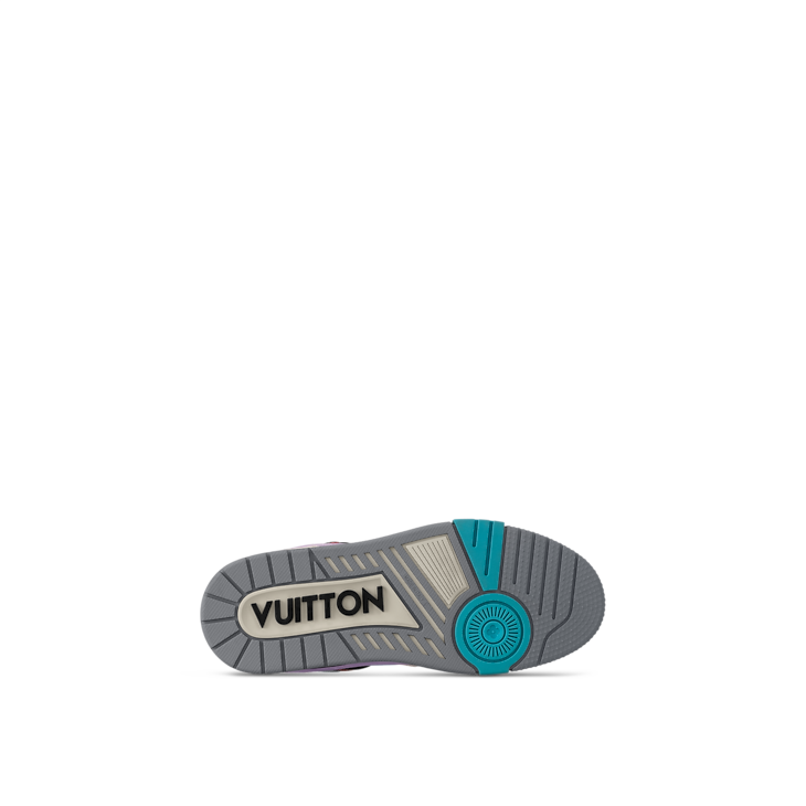 Baskets Louis Vuitton LV Bleu Violet
