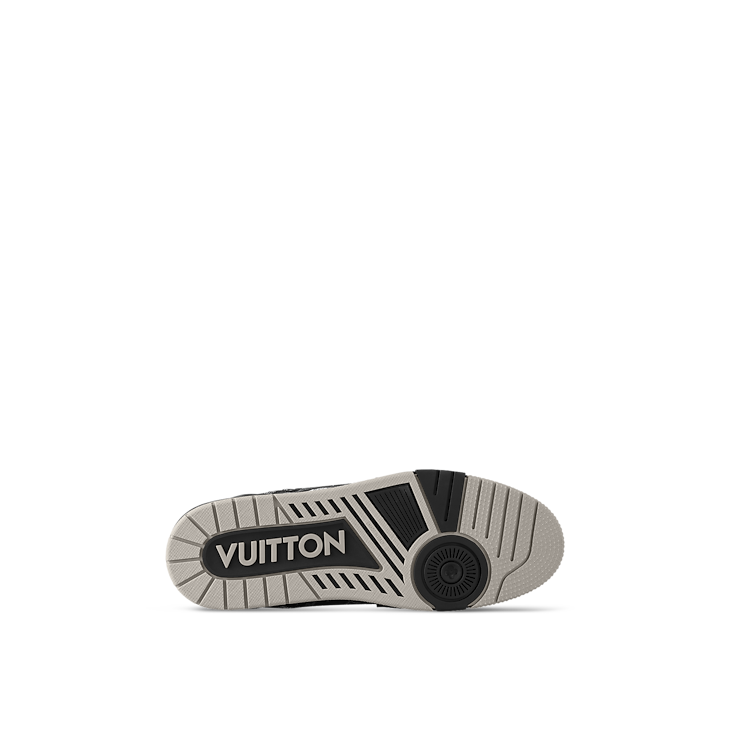 Baskets Louis Vuitton Trainer LV Denim Noir