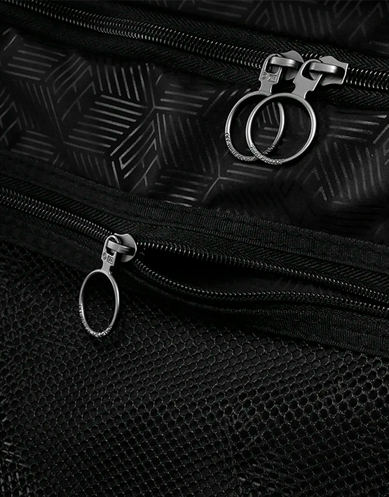 OFF-WHITE Citation Bagage "POUR VOYAGER" Blanc/Noir