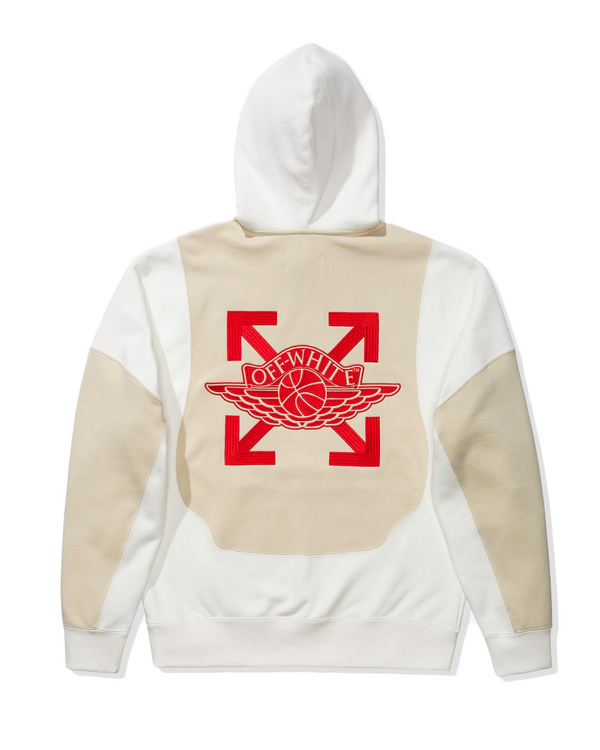 Sweat à capuche OFF-WHITE x Jordan (taille US) Blanc