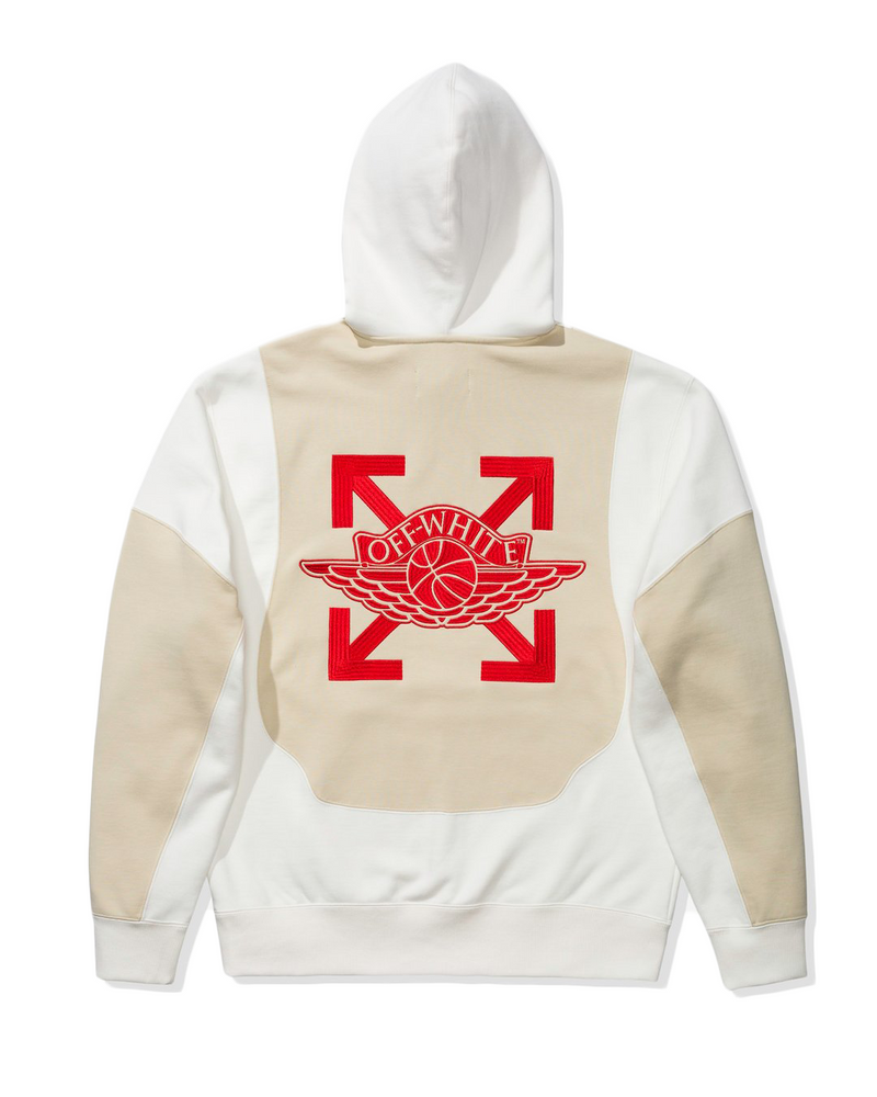 Sweat à capuche OFF-WHITE x Jordan (taille US) Blanc