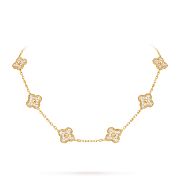 Collier Alhambra vintage, 10 motifs